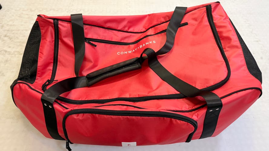 Conway & Banks Senior/XL 36” Hockey Bag - Goal Post Red (Used)