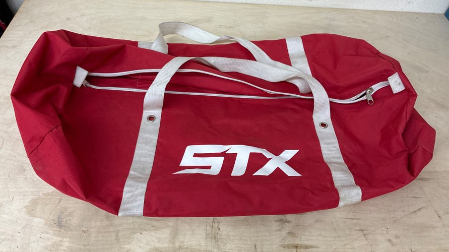 STX Team Equipment Travel Bag RED 36” Lacrosse LAX water resistant + HD webbing straps