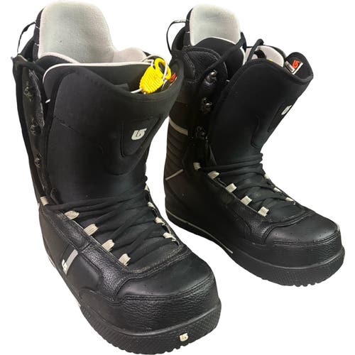 Men's Size 13.0 (W 14.0) Burton Poacher Snowboard Boots Medium Flex Freestyle (Used)