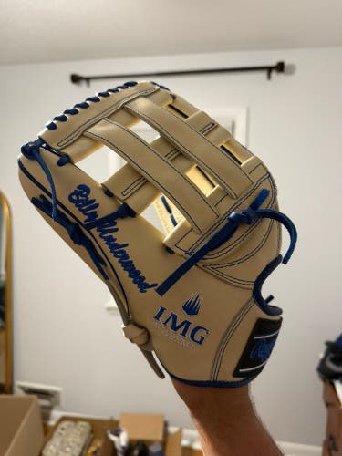 New IMG Custom Issued Rawlings Heart of the Hide LH Outfield Baseball Glove 12.75"