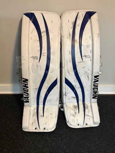 36" 2016 Vaughn Ventus LT90 Goalie Leg Pads Pro Stock (Used)