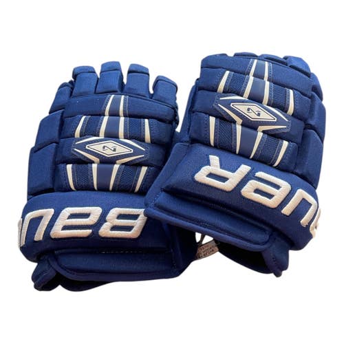 Used Bauer NEXUS 800 Senior Gloves Royal Blue 14" 11450-S000525769