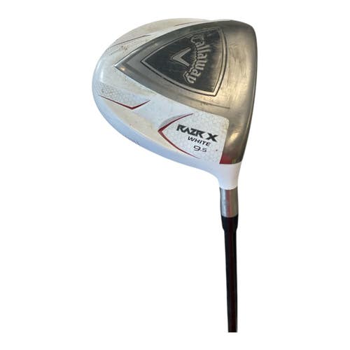 Used Callaway RAZR X WHITE Mens Driver RH 9.5 Degree 11450-S000525757