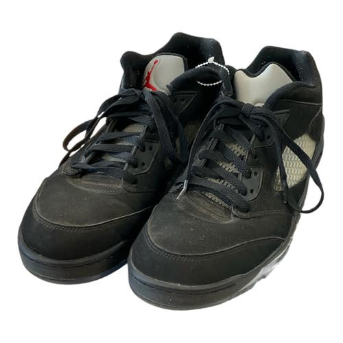 Used Nike AIR JORDAN 5 RETRO LOW Mens Golf Shoes Black Senior 11.5 11450-S000525742