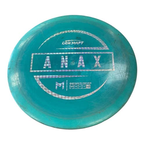 Used Discraft ESP ANAX Disc Golf Driver Teal 163g 11450-S000525736