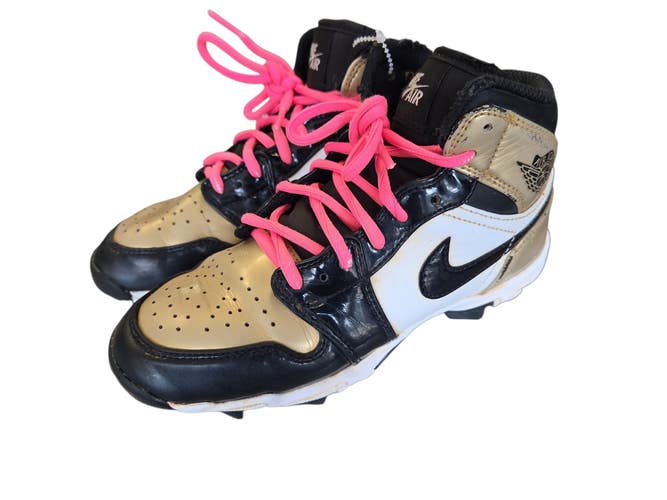 Used Nike AIR JORDAN 1 BB/SB Cleats White Junior 03 11450-S000525695