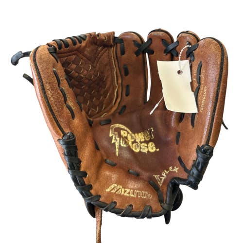 Used Miken PROSPECT SERIES POWER CLOSE BB/SB Glove RH Throw Brown 11" 11450-S000525691