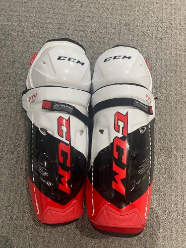 Senior CCM JetSpeed FT4 Pro 13" Shin Pads Pro Stock (Used)