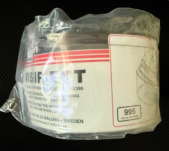 RARE JOFA VISIR-ETT NEW IN ORIGINAL PACKAGING . Fits Jofa 366, 397, 390, 290, 395 helmets