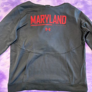 University Of Maryland Under Armour Sweatshirt (New)