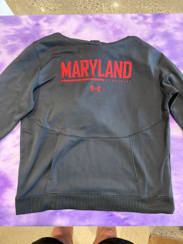 University Of Maryland Under Armour Sweatshirt (New)