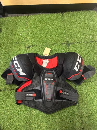 Junior Large CCM JetSpeed FT370 Shoulder Pads (Used)