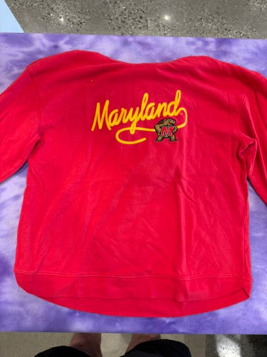 University Of Maryland Sweatshirt (New)