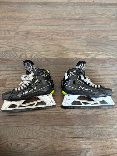 2012 Bauer Pro Hockey Goalie Skates Wide Width 8.5 (Used)
