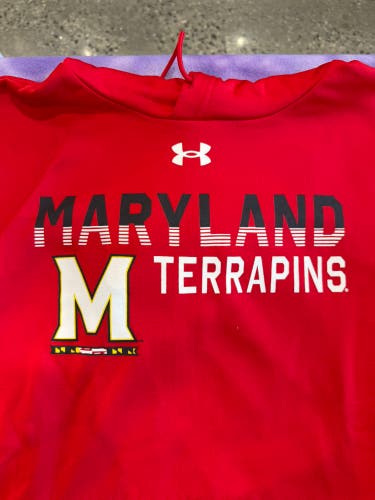 University Of Maryland Under Armour Sweatshirt (New)