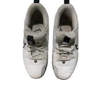Used Nike TROUT BB/SB Cleats White Junior 05 11847-S000037333