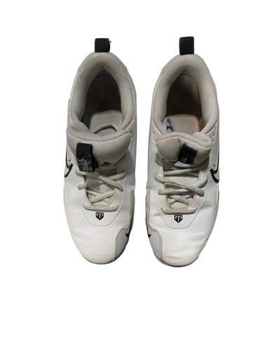Used Nike TROUT BB/SB Cleats White Junior 05 11847-S000037333
