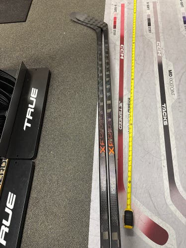 Senior CCM XF Ghost Left Hand Hockey Stick P90 75 Flex (2-Pack)
