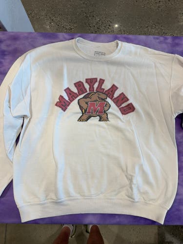 University Of Maryland Under Armour Crewneck (New)