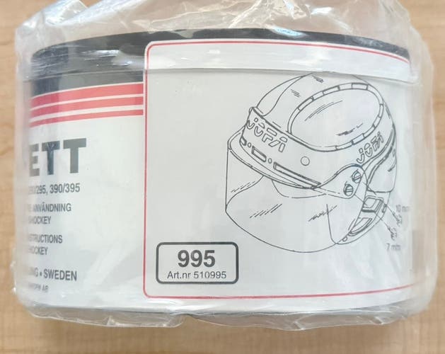RARE JOFA VISIR-ETT 995 NEW IN ORIGINAL PACKAGING. Fits Jofa 366/397, 390/395, 290/295 helmets