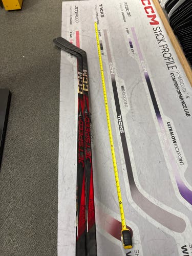 Senior CCM JetSpeed FT7 Pro Left Hand Hockey Stick P29 75 Flex (2-Pack)