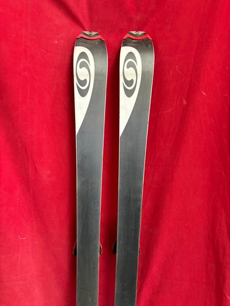 Skis: Salomon 144 cm Racing Skis With Bindings (Used