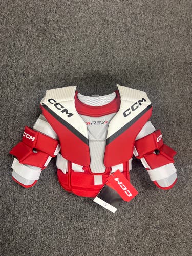 Youth Small / Medium CCM YTFlex 3 Goalie Chest Protector (New)
