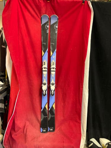 Skis: Rossignol 168 cm All Mountain Skis With Bindings (Used)
