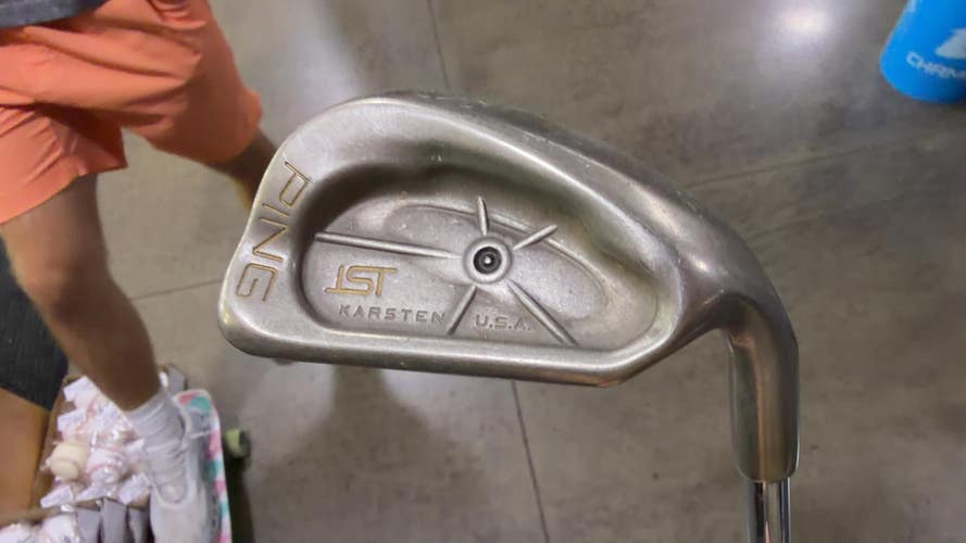 Used Ping ISI NICKEL BLACK DOT Golf Wedge Mens RH Sand Wedge 11605-S000224192