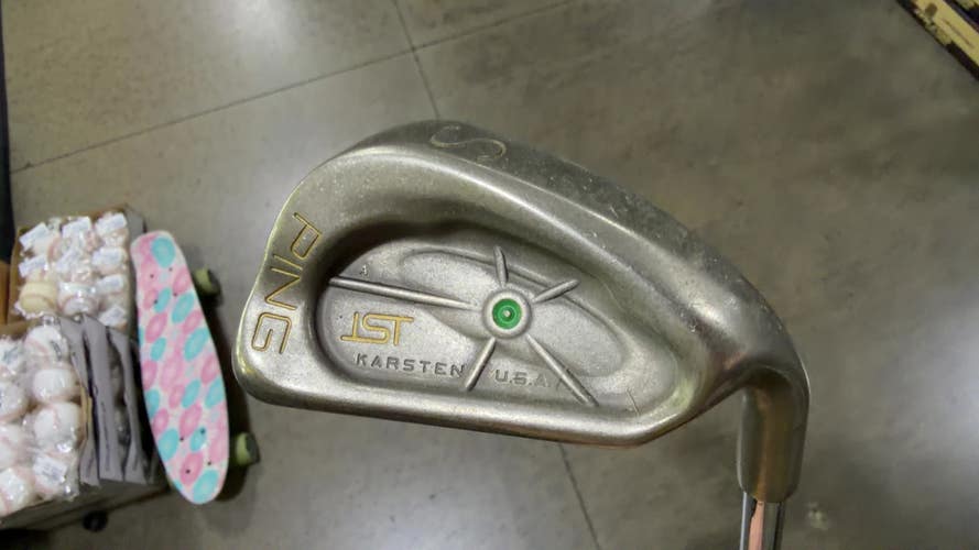 Used Ping ISI NICKEL GREEN DOT Golf Wedge Mens RH Sand Wedge 11605-S000224191