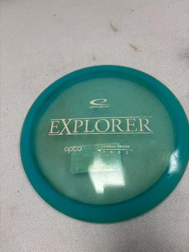 Used Latitude 64 EXPLORER Disc Golf Driver Teal 11490-S000275869