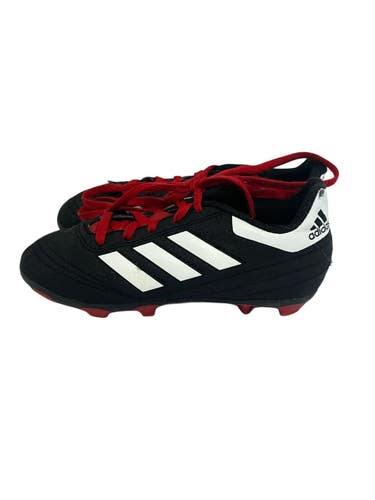Used Adidas GOLETTO Soccer Cleats Black Youth 12.0 11692-S000154753