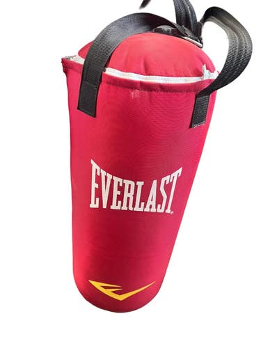 Used Everlast 40LB HEAVY BAG Boxing Heavy Bag Red 40 lb 11692-S000154835