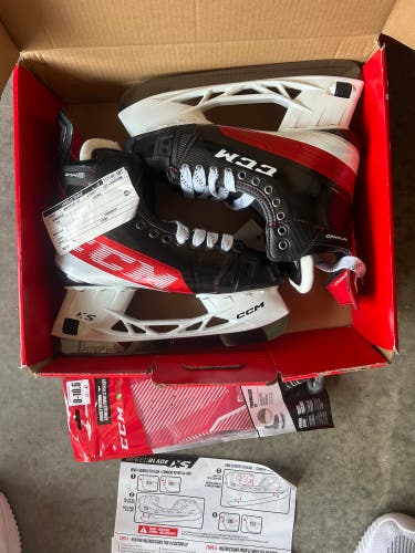 Black 2021 CCM JetSpeed FT4 Pro Hockey Skates 8.5 (New)