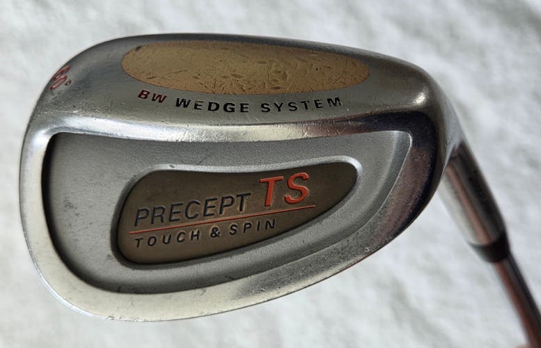 Bridgestone Precept TS Touch & Spin 60° Wedge RH; Steel Shaft