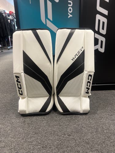 Youth 20" CCM YTFLEX 3 Goalie Leg Pads (New)