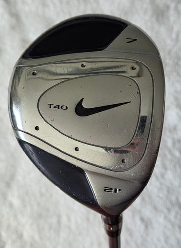Nike T-40 7 Fairway 21° RH; Steel Shaft