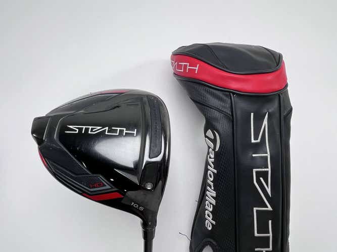 TaylorMade Stealth HD Driver 10.5* Fujikura Air Speeder 45 Stiff RH HC