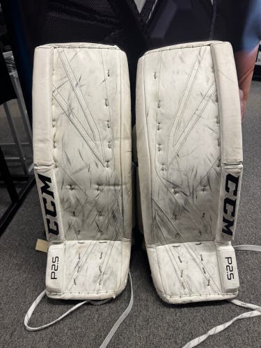 Intermediate 30"+1 CCM Premier P2.5 Goalie Leg Pads (Used)