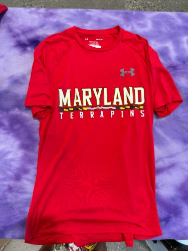 University Of Maryland Under Armour Shirt | Small (New)