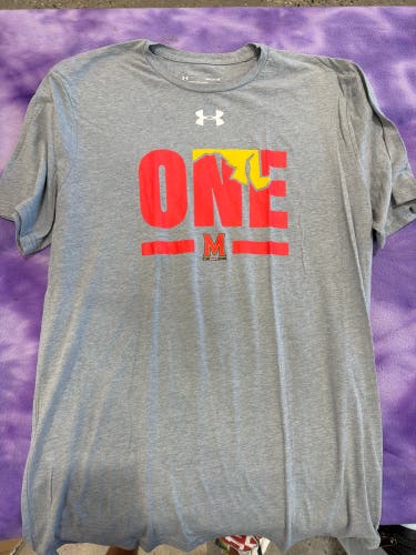 University Of Maryland Under Armour Shirt | Med (New)