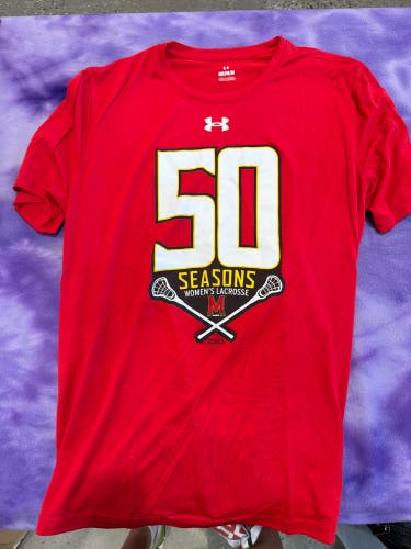 University Of Maryland Under Armour Shirt | Med (New)