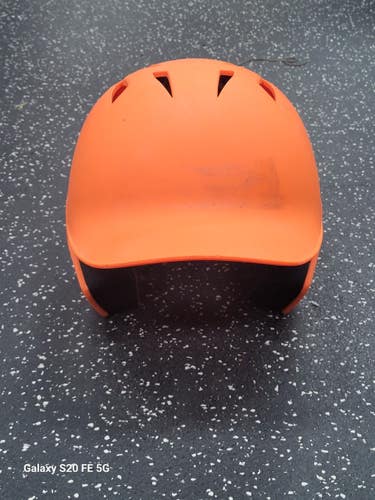 Used Champro HXJ Batting Helmet No Mask Orange MD 11849-S000042417