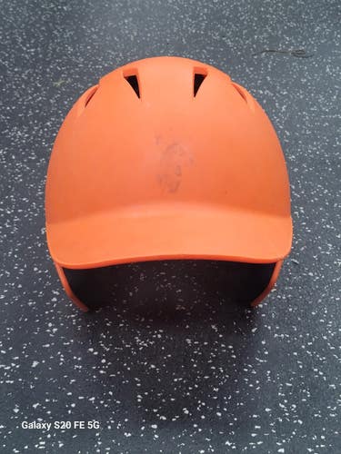 Used Champro HXS-1 Batting Helmet No Mask Orange LG 11849-S000042419