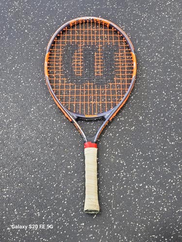 Used Wilson BURN TEAM 23 Junior Tennis Racquet Grey 23" 11849-S000042414