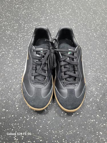 Used Puma KING Soccer Turf Shoes Black Senior 7.5 11849-S000042381