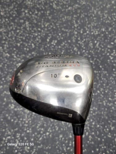 Used Callaway BIG BERTHA TITANIUM 454 Mens Driver RH 10.0 Degree 11849-S000042378