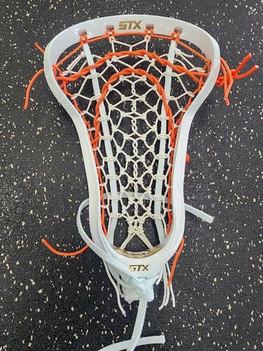 Used STX ARIA PRO Womens Lacrosse Head White 11849-S000042373