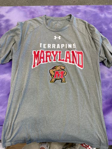 University Of Maryland Under Armour Shirt | Large (New)