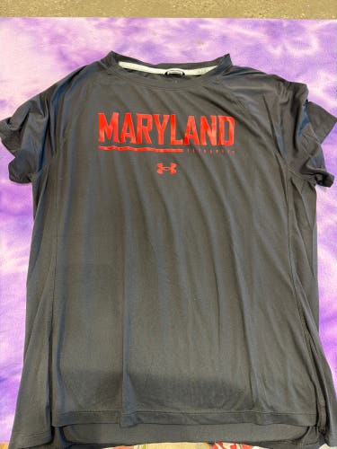 University Of Maryland Under Armour Shirt | Large (New)
